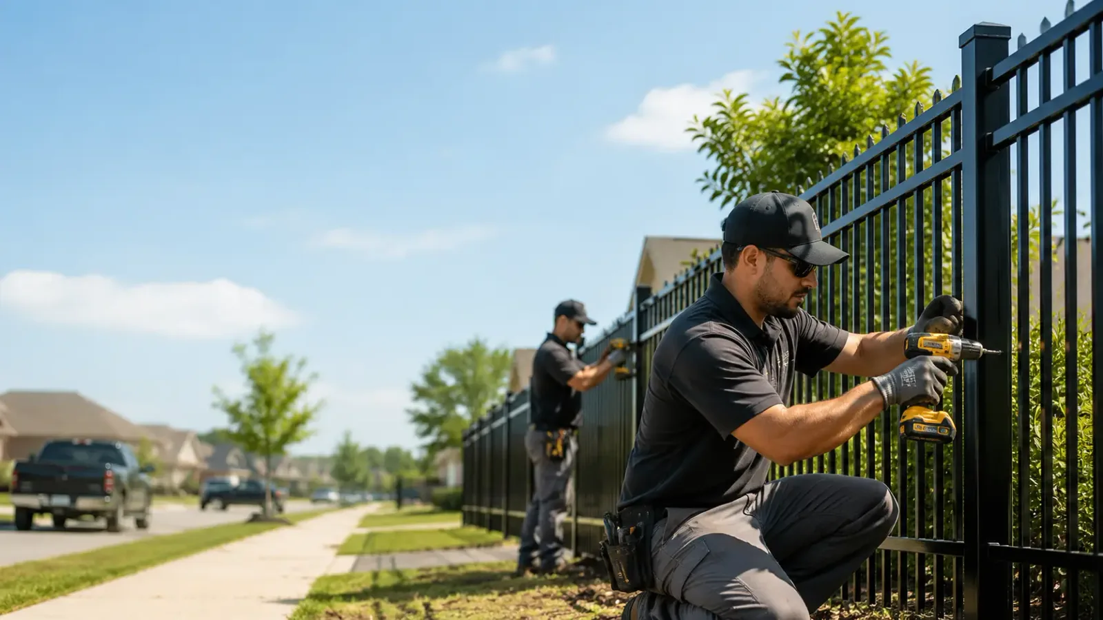 Metal Fence Installation in Yantis, TX